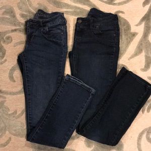 Juniors Delia’s Jeans SZ 00S Bundle of 2